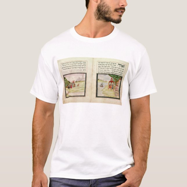 T-shirt L'exil de Hagar et d'Ishmael (Devant)