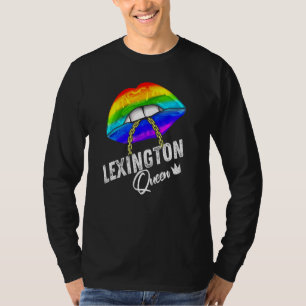 T-shirt Lexington Queen Lgbtq Gay pride Flag Lièvres arc-e