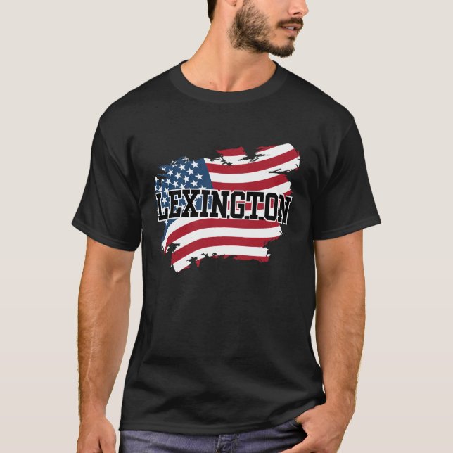 T-shirt Lexington USA (Devant)
