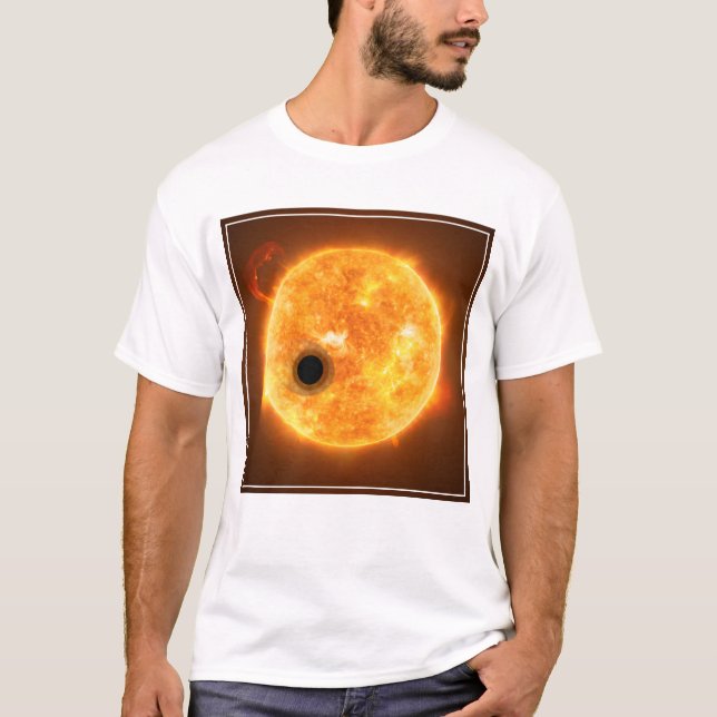 T-shirt L'Exoplanet Wasp-107b Est Un Géant De Gaz (Devant)