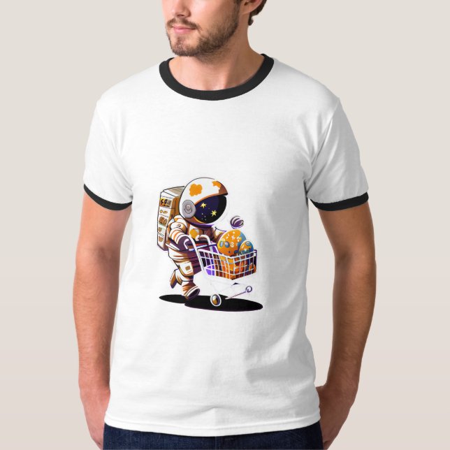 T-shirt L'expédition des astronautes (Devant)