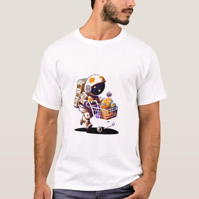 T-shirt L'expédition des astronautes (Devant)