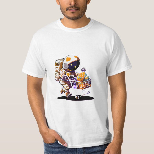 T-shirt L'expédition des astronautes (Devant)