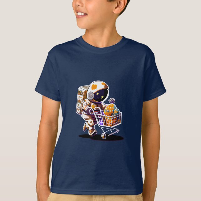 T-shirt L'expédition des astronautes (Devant)