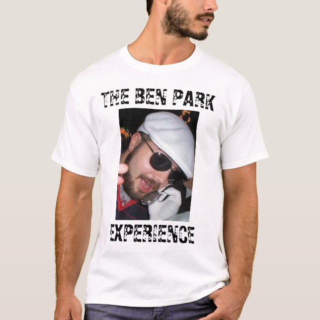 T-shirt L'expérience de parc de Ben (Devant)