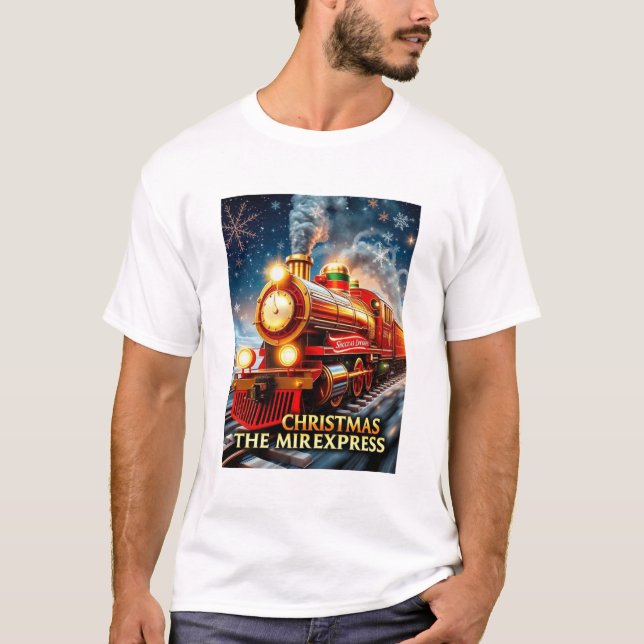 T-SHIRT **L'EXPRESS DE NOËL** (Devant)
