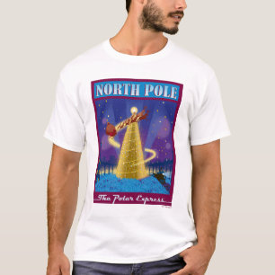 T-shirt L'Express polaire Art Vintage voyage du pôle No