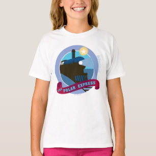 T-shirt L'Express polaire   Insigne de train Vintage