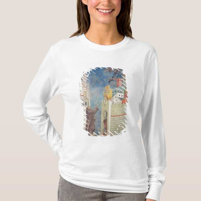 T-shirt L'expulsion des diables d'Arezzo, 1297-99 (Devant)