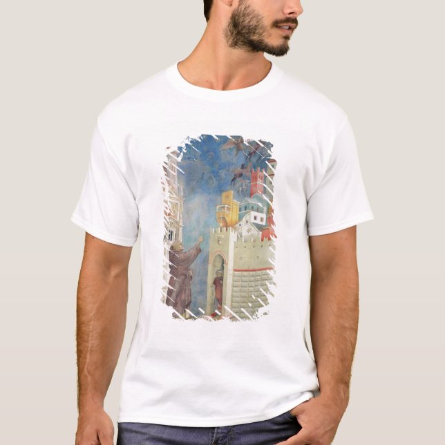 T-shirt L'expulsion des diables d'Arezzo, 1297-99 (Devant)