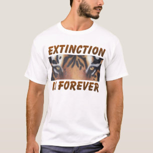 T-shirt L'extinction est éternelle