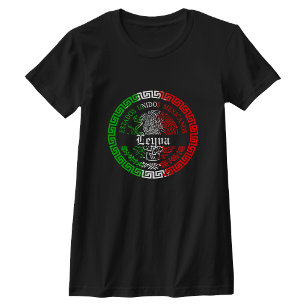 T-shirt Leyva Nom Chemise emblème du Mexique