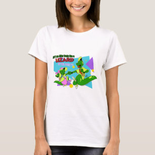 T-shirt Lézard AP de BOGP : Pièce en t de la