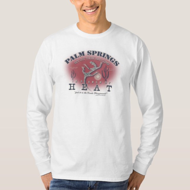 T-shirt Lézard de Palm Springs (Devant)
