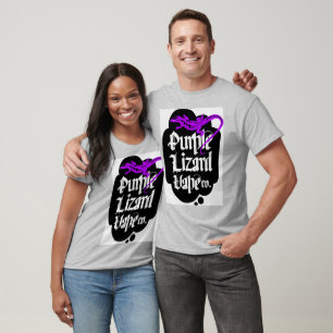T-shirt Lézard pourpre