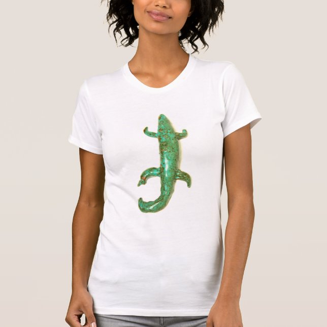 T-shirt Lézard vert Thunder_Cove (Devant)