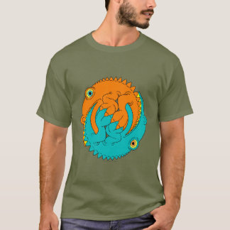 T-shirt Lézards de Yin Yang