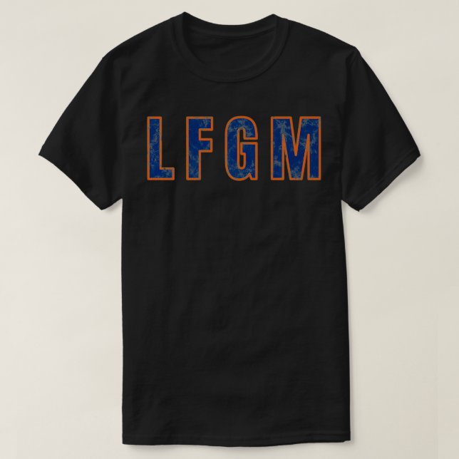 T-shirt LFGM rétro vintage Premium  (Design devant)