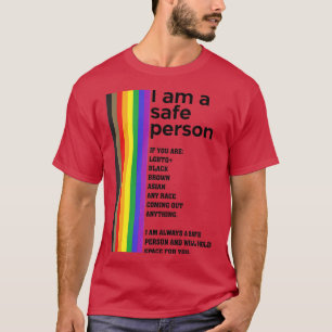 T-shirt LGB Je Suis Une Personne Sûre Et Je Tiens De L'Esp