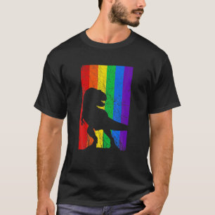T-shirt LGBRex Gay Lesbian Pride Dinosaur