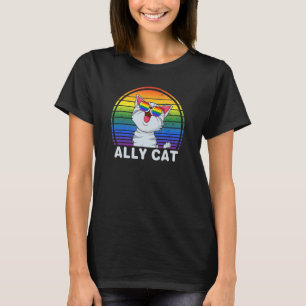 T-shirt LGBT Ally Chat Be Kind Gay Rainbow Idée LGBTQ 9