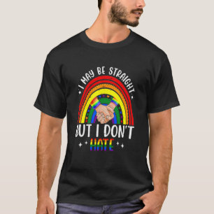 T-shirt Lgbt Ally Lesbian Gay Stright Alliance Support