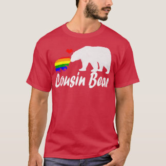 T-shirt Lgbt Cousin Bear Gay pride Equal Rights Rainbow358