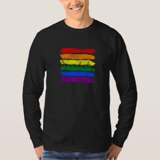 T-shirt Lgbt Equality Rainbow Pride Lgbt Transgenre Gay L