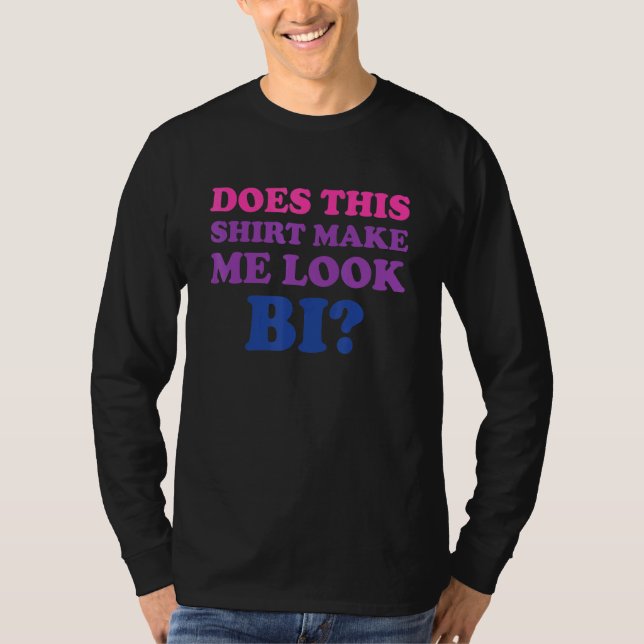 T-shirt Lgbt Fierté Mois Tee Cela Me Rend Bi 1 (Devant)