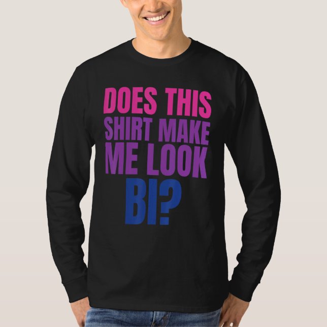 T-shirt Lgbt Fierté Mois Tee Cela Me Rend Bi 3 (Devant)