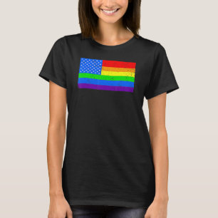 T-shirt Lgbt Fierté Nous Drapeau Roi Noir Reine Mère Père