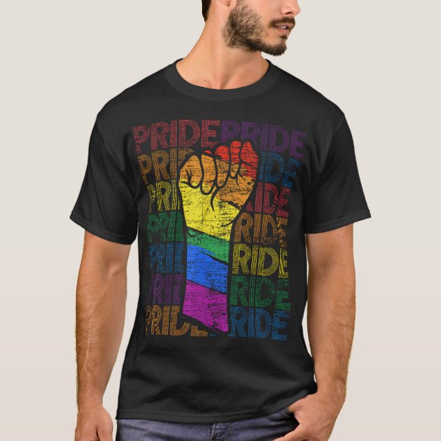 T-shirt Lgbt gay pride (Devant)