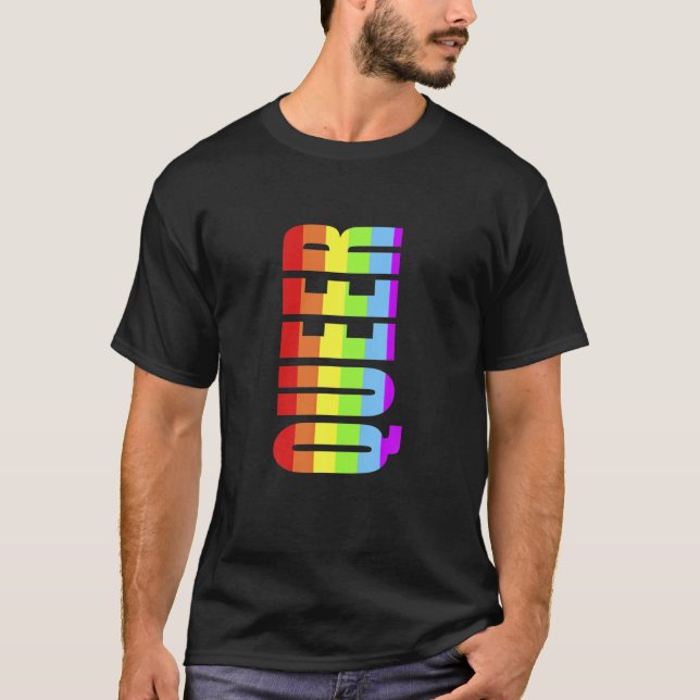 T-shirt LGBT Gay pride Queer (Devant)