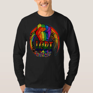 T-shirt LGBT Hand Pride LGBTQ Lgbt Drapeau Égalité Droits 