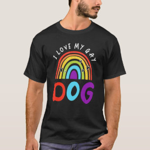 T-shirt Lgbt Hommes Fierté Drapeau Arc-en-ciel Drapeau J'A