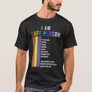 T-shirt Lgbt Je Suis Une Personne Sûre Et Je Tiens De L'Es