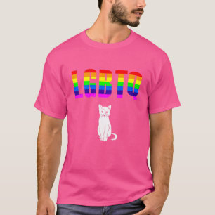 T-shirt LGBT Lesbian Gay Bisexual Transgender Pride Queer