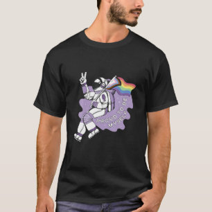 T-shirt LGBT LGBTQ Fierté De LGBTQ Astronaut Gay Bi Man In