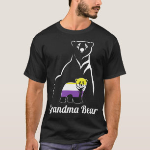 T-shirt LGBT Non-Binary Grand Bear Enby Non Binary Pride