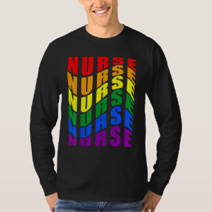 T-shirt Lgbt Nurse Love Is Love Lgbttqiaap Gay Lesbian Pr