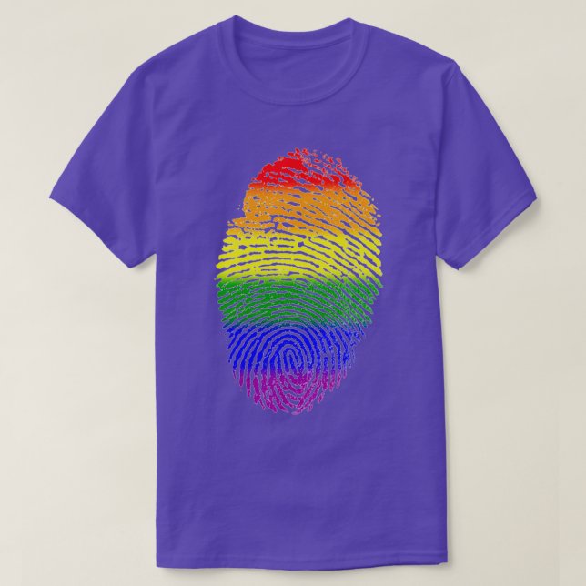 T-shirt lgbt orgueil fingergay orgueil Triblend (Design devant)