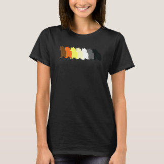 T-shirt Lgbt Papa Mens Mois Gay pride assis Ours Gay