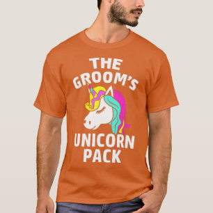 T-shirt Lgbt Pride Gay Bachelor Party Unicorn Pack Engagem