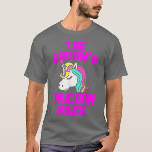 T-shirt Lgbt Pride Gay Bachelor Party Unicorn Pack Engagem