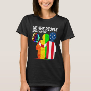 T-shirt Lgbt Pride Gay Lesbienne Nous Le Peuple Signifie P