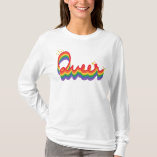 T-shirt LGBT+ Pride. L'amour gay.