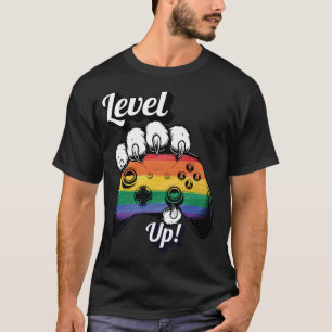 T-shirt LGBT Pride Level Up Tiger Paw Manette Tee 2026