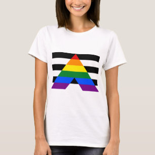 T-shirt LGBT Pride Rainbow Fière Ally