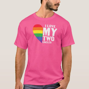 T-shirt Lgbt Queer Pride Mouvement Social Aimer Mon Oncle