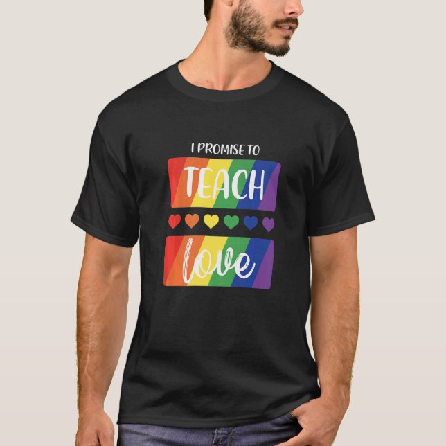 T-shirt Lgbt Queer Pride Mouvement social Donner Amour Fem (Devant)